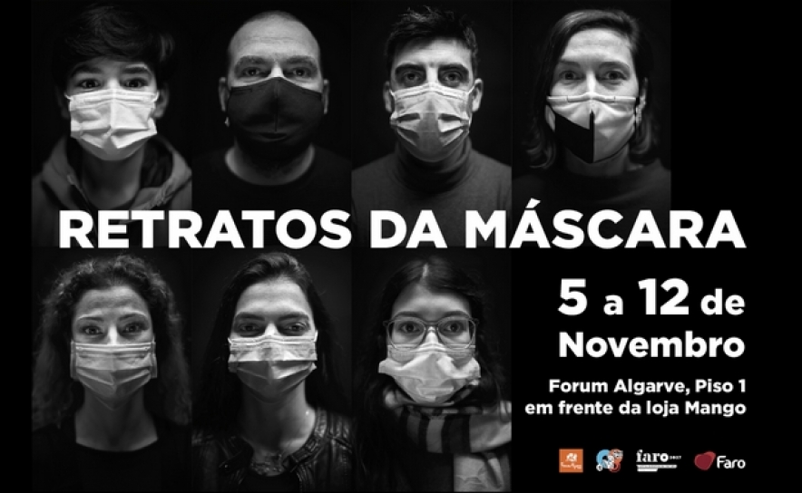 Exposição «Retratos da Máscara» no Forum Algarve