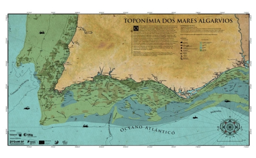 Investigadores do CCMAR apresentaram primeiro mapa da toponímia dos mares algarvios 