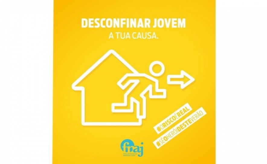 FNAJ, IPDJ e Associativismo Juvenil mobilizam-se em Campanha de Sensibilização para o Desconfinamento Seguro