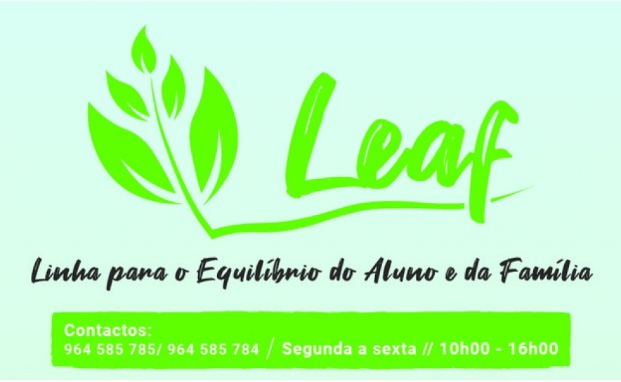 MUNICÍPIO DE ALBUFEIRA CRIA LEAF – LINHA PARA O EQUILÍBRIO DO ALUNO E DA FAMÍLIA 