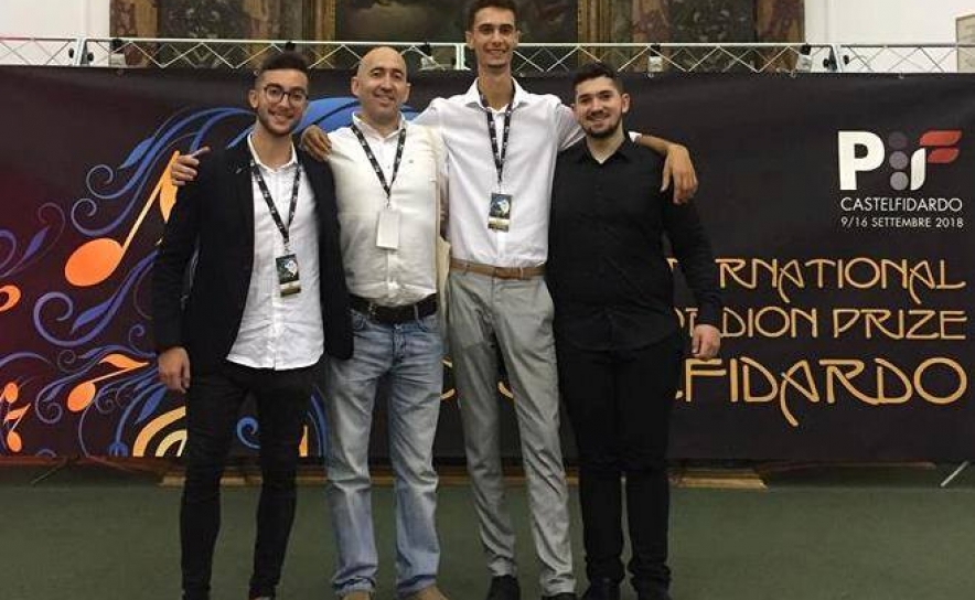Castelfidardo 2018_João Palma, Nelson Conceição, Hernani Cerqueira, Pedro Gonçalves