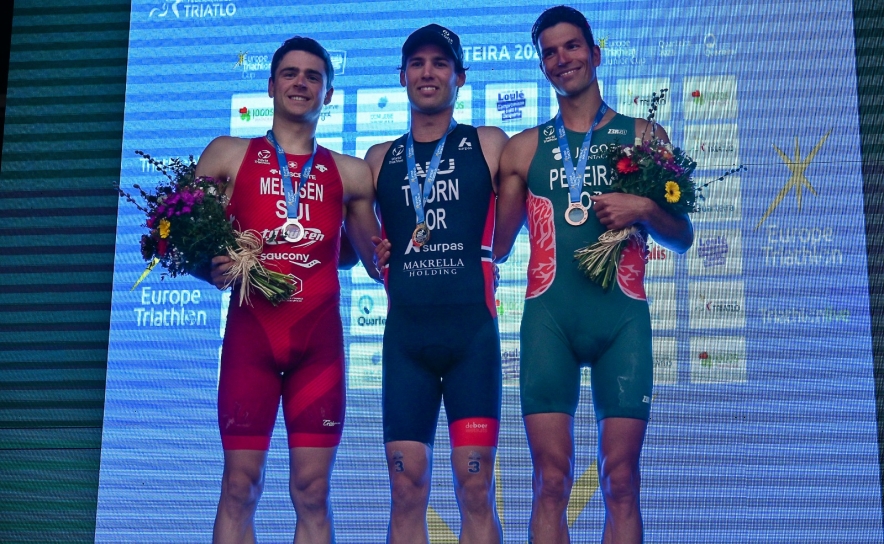 João Pereira conquista medalha de bronze na Taça da Europa de Quarteira em triatlo