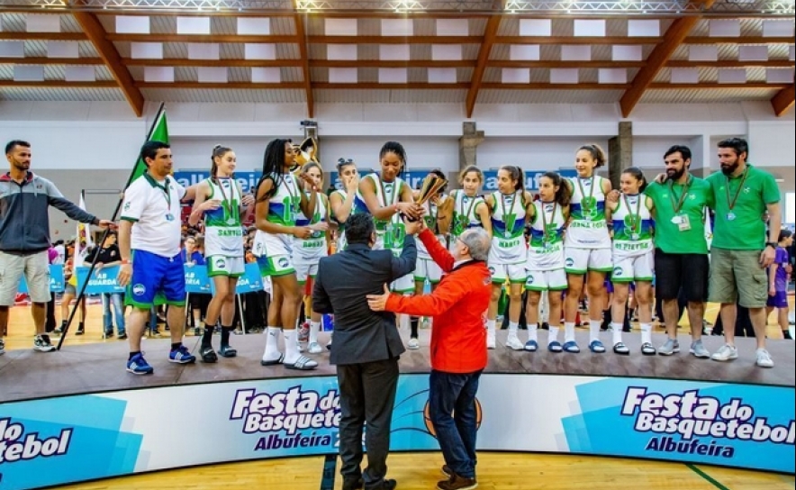 1º Lugar SUB14 Feminino
