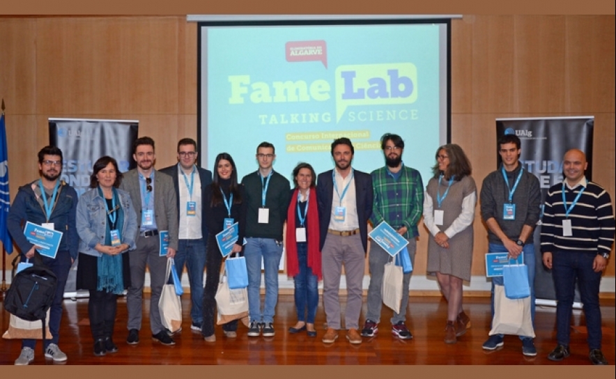 ALGARVE SELECIONOU TRÊS SEMIFINALISTAS PARA O FAMELAB PORTUGAL 2019