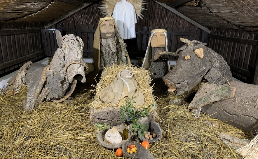 Cortelha inaugurou Presépio em Cortiça