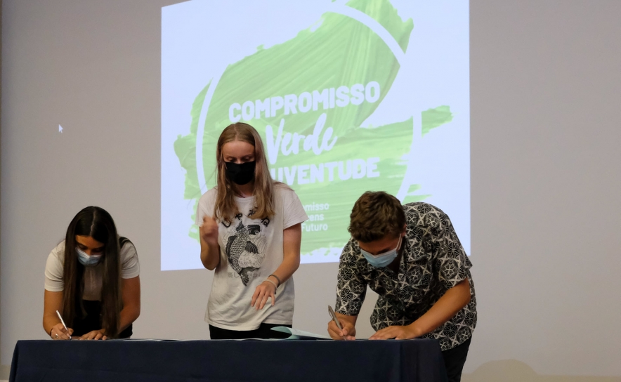 AUTARQUIA FELICITA ESCOLA SECUNDÁRIA DE LOULÉ POR ASSUMIR «COMPROMISSO VERDE DA JUVENTUDE»