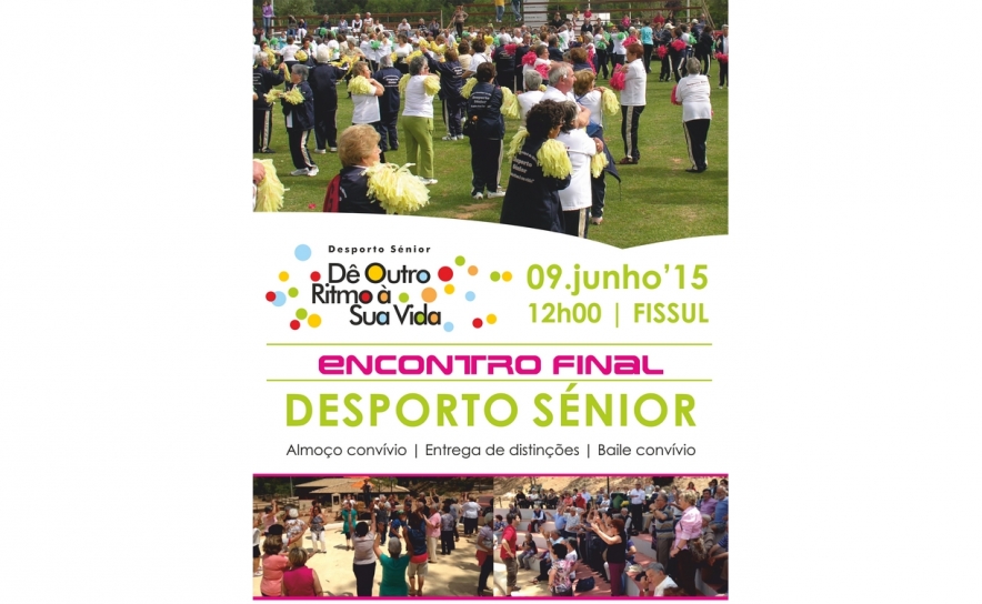 PROJETO DESPORTO SÉNIOR ASSINALA ENCERRAMENTO DA ÉPOCA A 09 DE JUNHO 