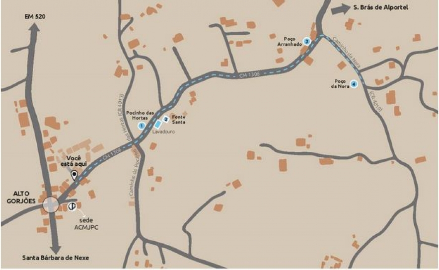 GORJÕES NO FESTIVAL DE CAMINHADAS DE SANTA BÁRBARA DE NEXE