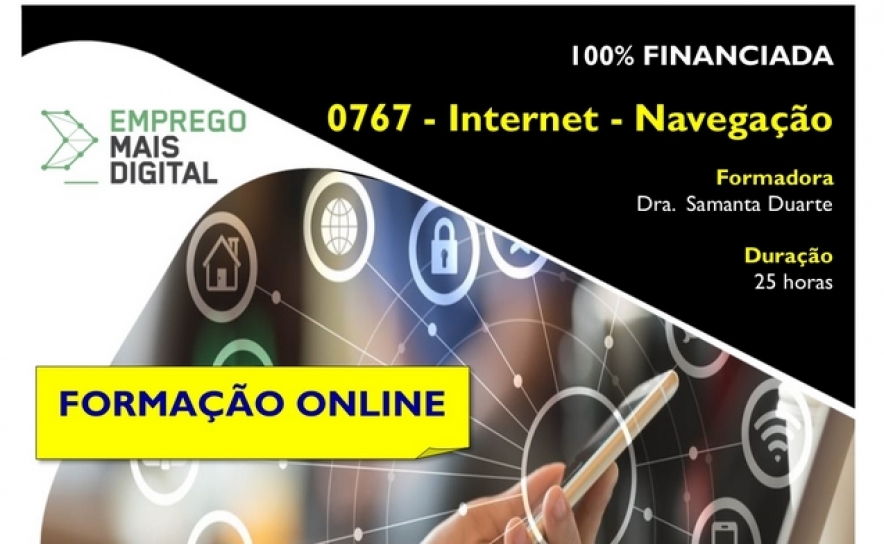 Formação Gratuita: Projeto EMPREGO + DIGITAL | Internet Navegação