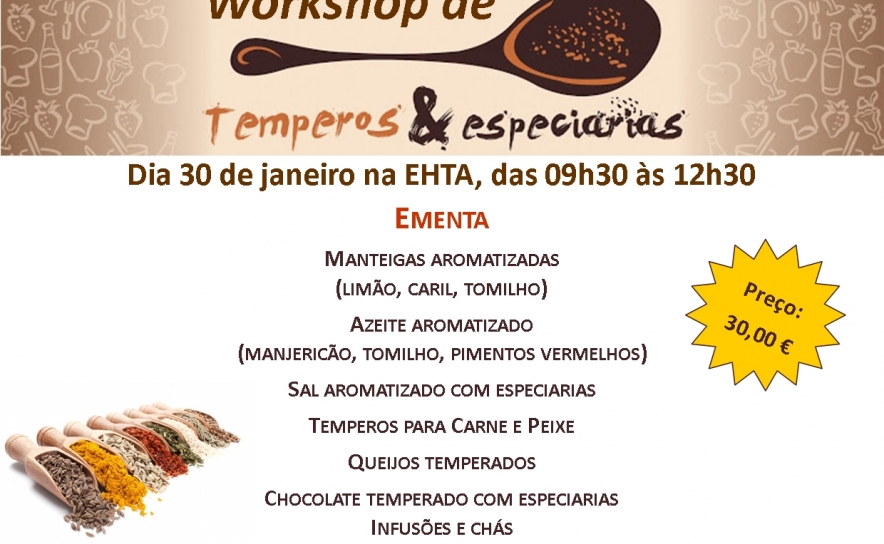 EHTA | Workshop Temperos & Especiarias