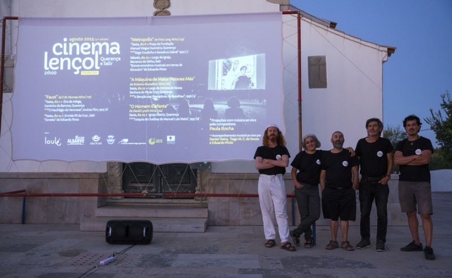Equipa Cinema Lençol, Foto de Eduardo Pinto Equipa Cinema Lençol, Foto de Eduardo Pinto