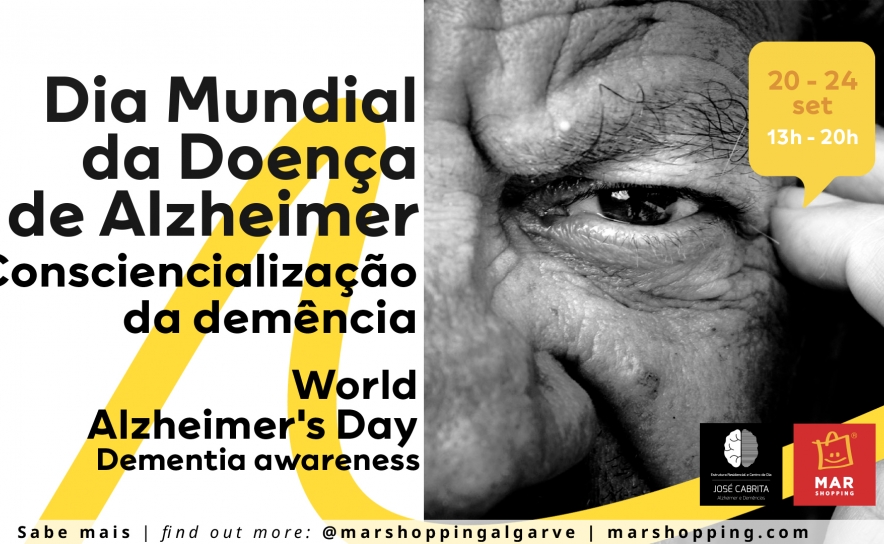 DIA MUNDIAL DA DOENÇA DE ALZHEIMER É MARCADO COM RASTREIO NO MAR SHOPPING ALGARVE