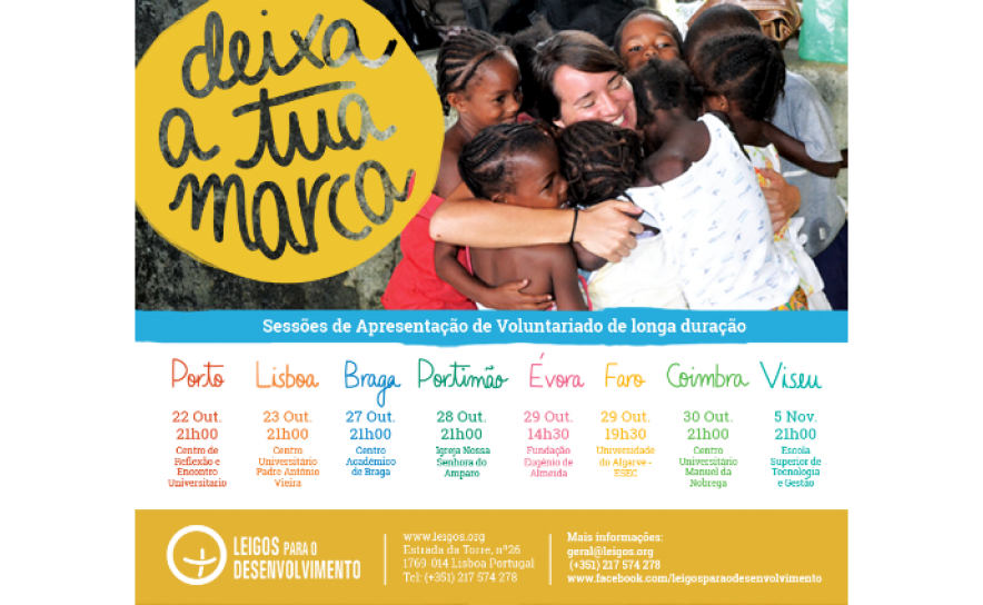 Leigos para o Desenvolvimento apelam ao voluntariado em Faro 