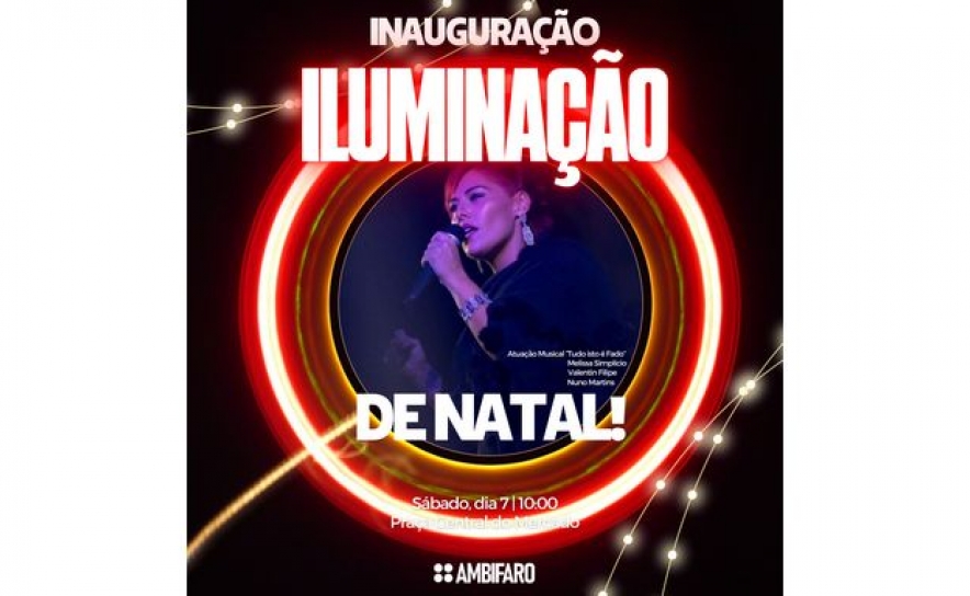 Mercado Municipal de Faro dá as boas-vindas ao Natal com cerimónia de iluminação e música ao vivo Mercado Municipal de Faro dá as boas-vindas ao Natal com cerimónia de iluminação e música ao vivo