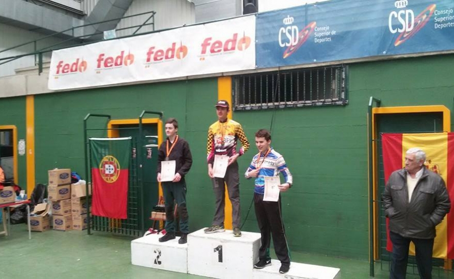 Duarte Lourenço (BTTLoulé/BPI) Campeão Ibérico Orientação em BTT H17
