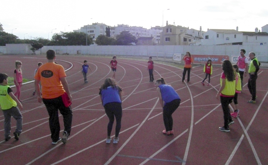 Durante o aquecimento