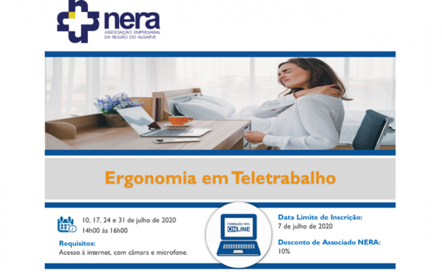 Formação Online - Ergonomia em Teletrabalho	