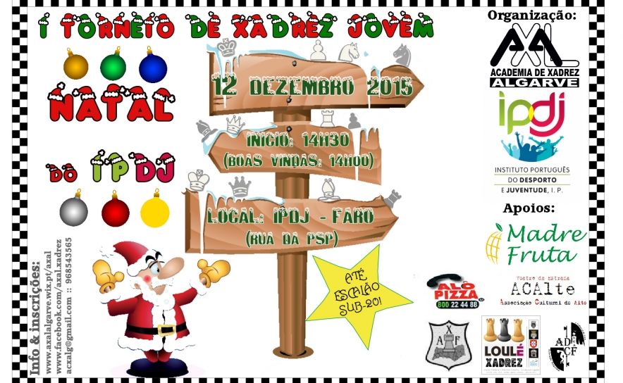 I Torneio de Xadrez Jovem de Natal do IPDJ