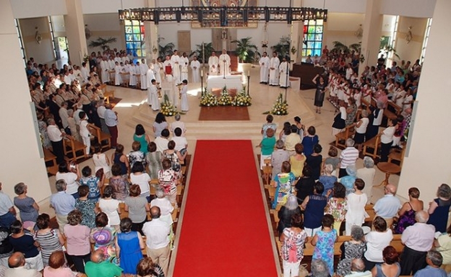 Quarteira participou em festa na «missa nova» do padre Rafael Rocha