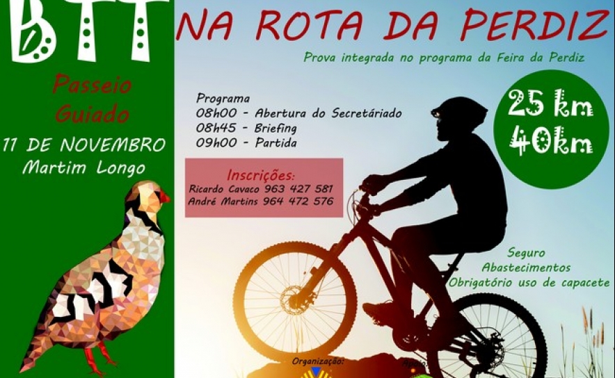 BTTrilhos na Rota da Perdiz 2017