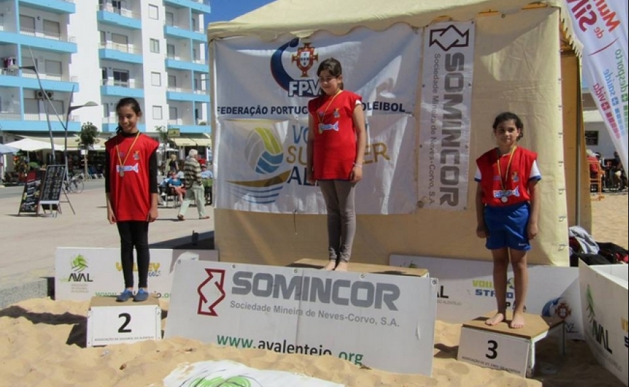 Pódio 7-10 anos femininos