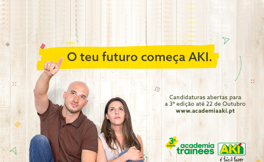 AMANHÃ ABREM AS CANDIDATURAS PARA A «3ª ACADEMIA DE TRAINEES AKI»