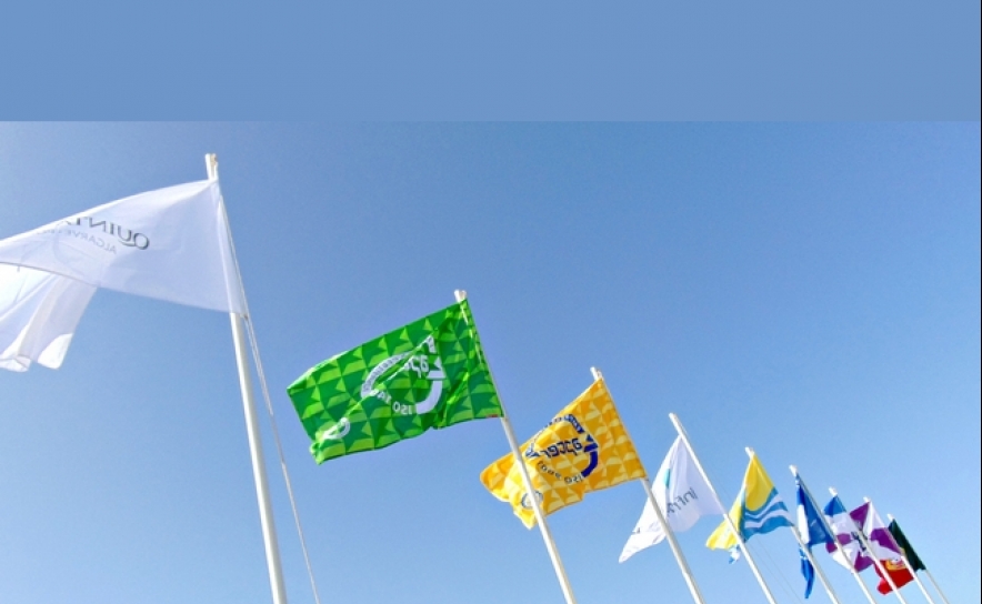 Hastear Bandeira Praia da Quinta do Lago