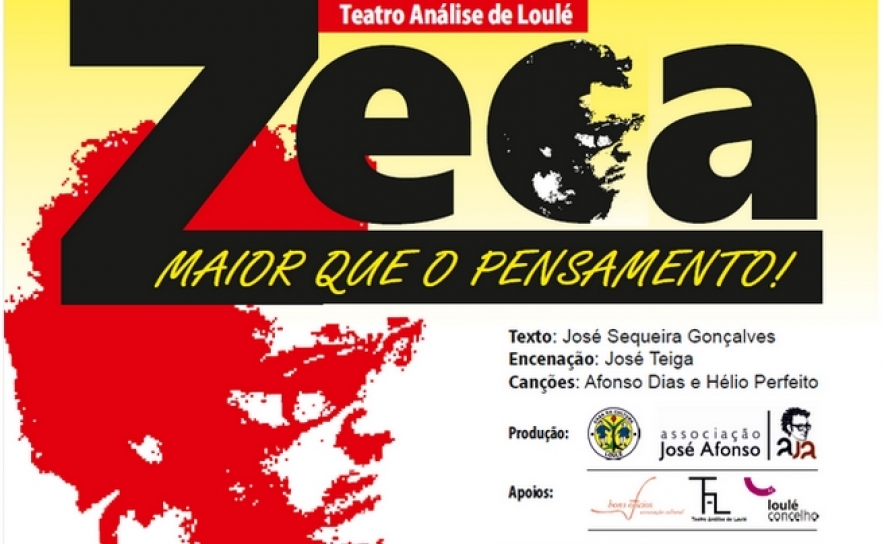 «Zeca maior do que o pensamento» - Pelo Teatro Análise da Casa da Cultura de Loulé