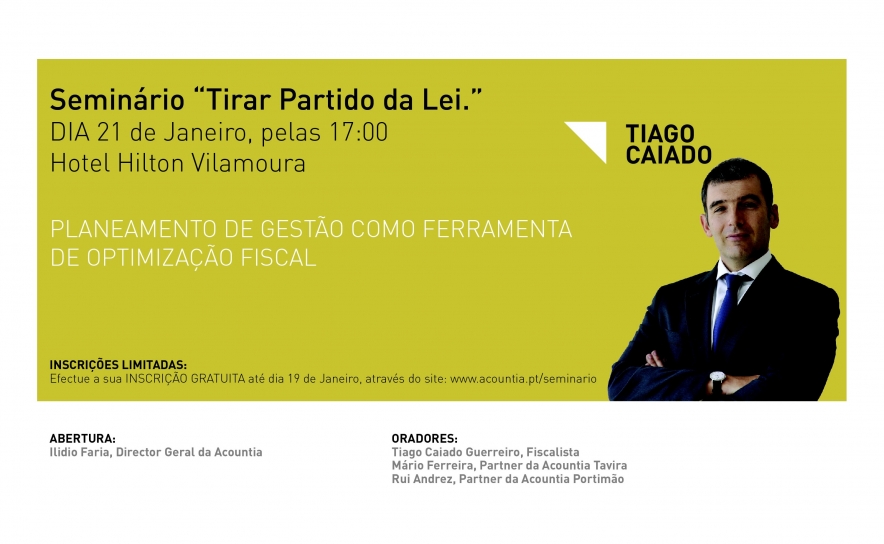 Seminário «Tirar Partido da Lei»