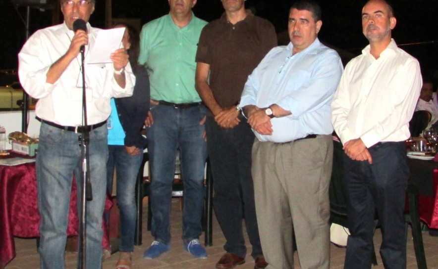 (Esq) Lino Camacho,Francisco Martins, Nuno Amorim, Fernando Severino e Luís Encarnação