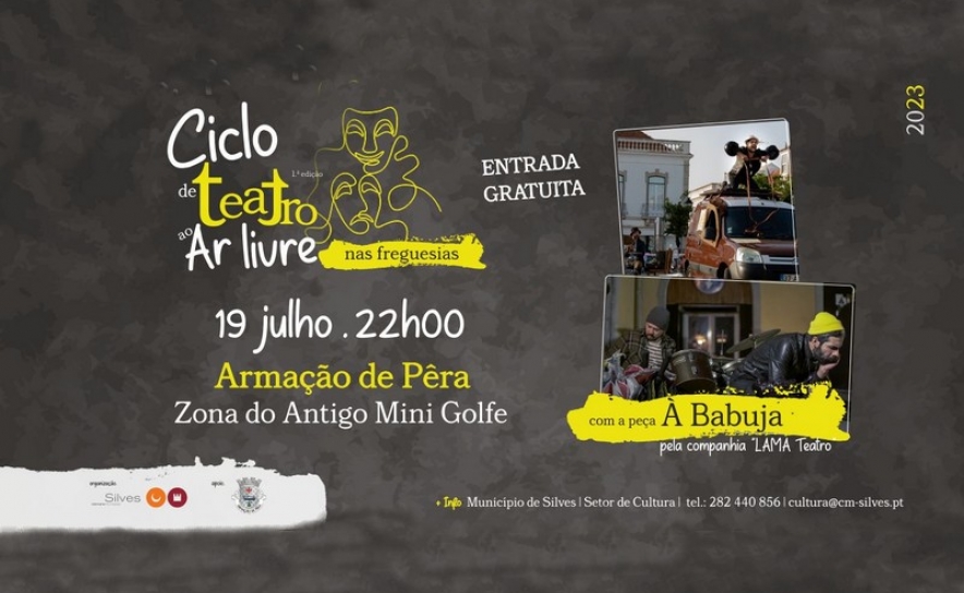 Município de Silves promove ciclo de Teatro ao Ar Livre em Armação de Pêra Município de Silves promove ciclo de Teatro ao Ar Livre em Armação de Pêra