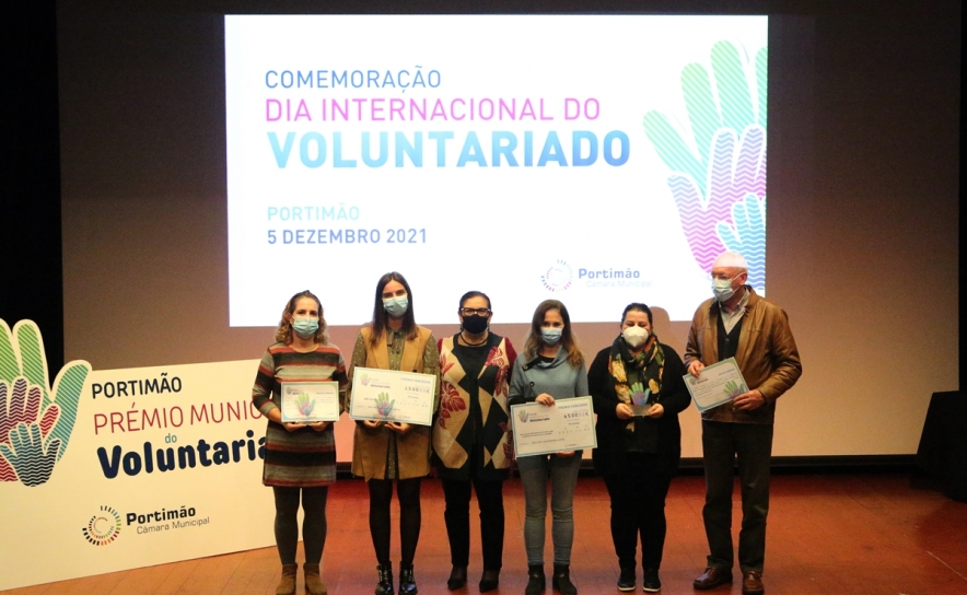 Vencedores do Prémio Municipal do Voluntariado e Menções Honrosas