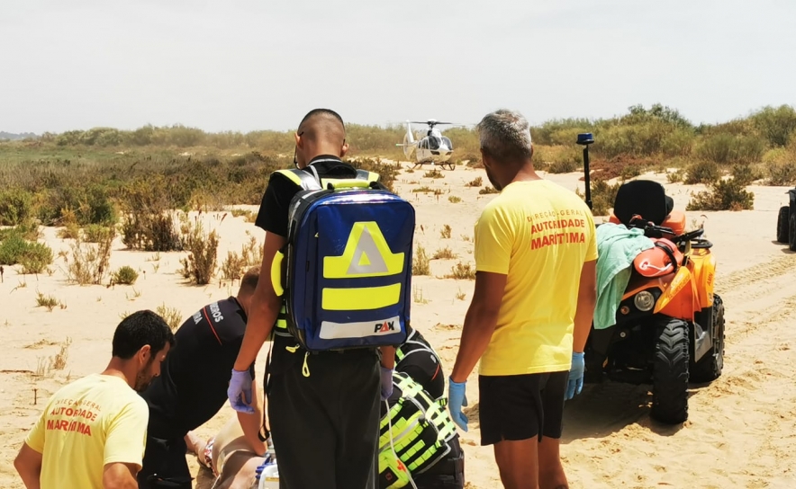 Homem morre na praia de Cabanas de Tavira