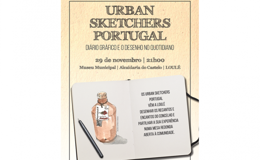 Urban Sketchers Portugal em Loulé