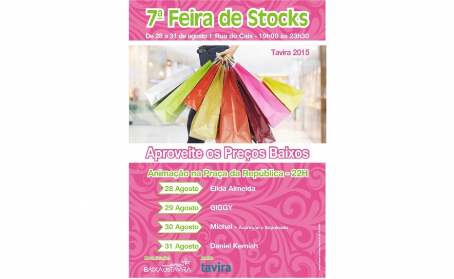 Feira de Stocks regressa à baixa de Tavira