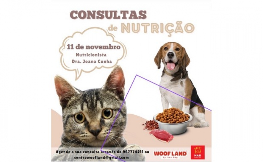 Nutrição para cães e gatos no MAR Shopping Algarve
