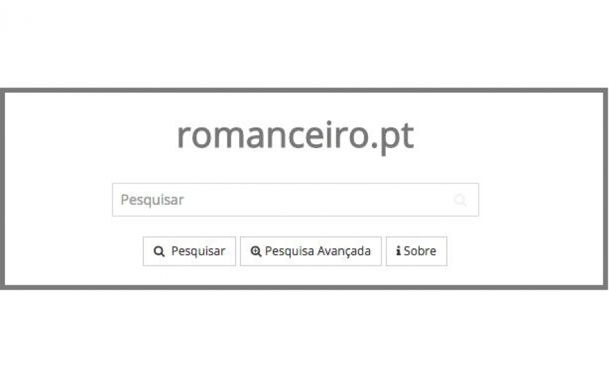 Apresentação do projeto romanceiro.pt