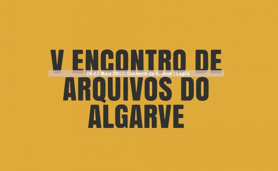V Encontro de Arquivos do Algarve