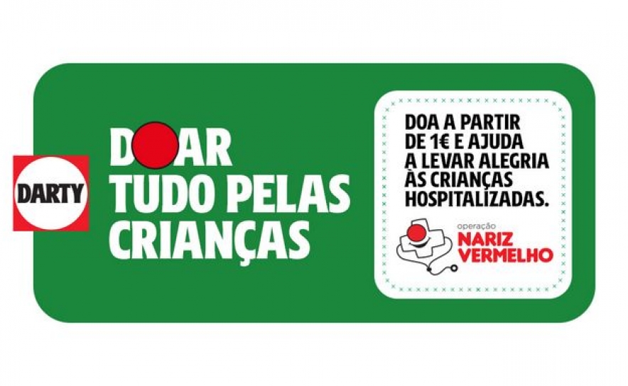 2 de dezembro de 2025  Natal Solidário: DARTY apoia pela primeira vez a Operação Nariz Vermelho