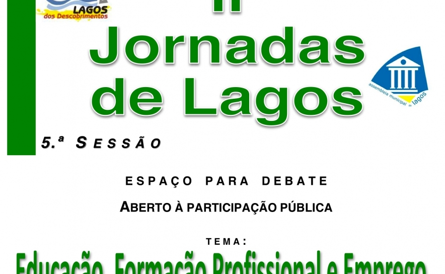 II JORNADAS DE LAGOS | LAGOS NA ENCRUZILHADA DO FUTURO