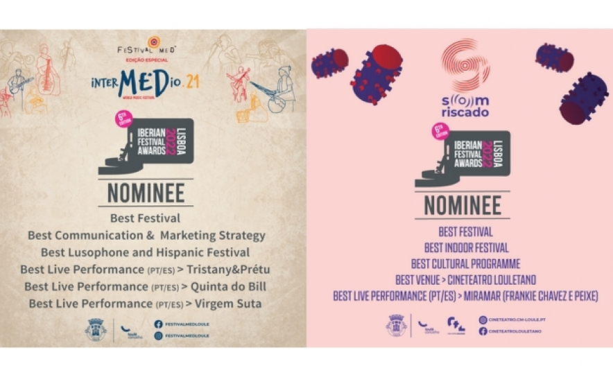 IBERIAN FESTIVAL AWARDS: VOTAÇÕES TERMINAM NO FINAL DO MÊS interMEDio e Som Riscado entre os candidatos aos galardões