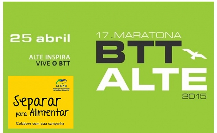 BTT ALTE 2015 –  associa-se a campanha «Separar para Alimentar»