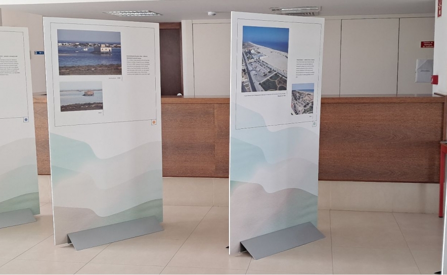 Exposição Itinerante retrata «Alteração da Paisagem Costeira do Algarve Oriental»