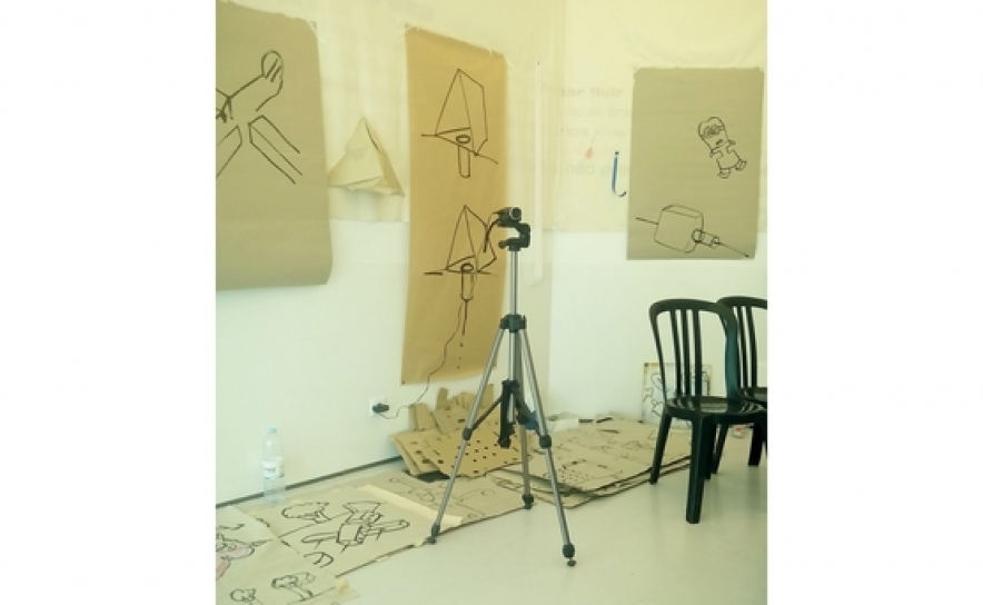 CECAL recebe exposição «Quando uma cidade se põe a pensar Ser Solidário É? - Ser solidário é o quê? - Solitário? A  Pintura como um erro»