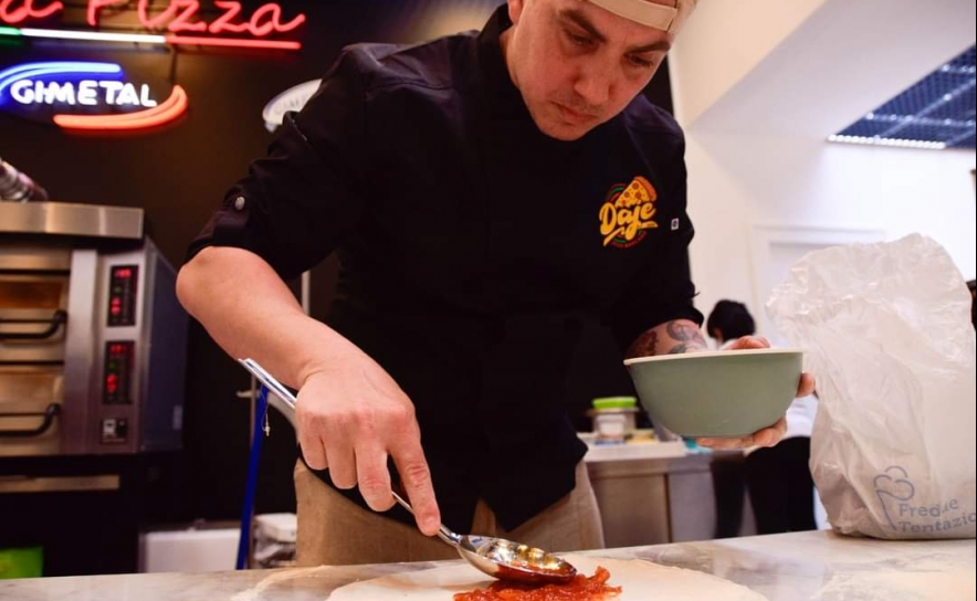 Pizza Vegana - confeção