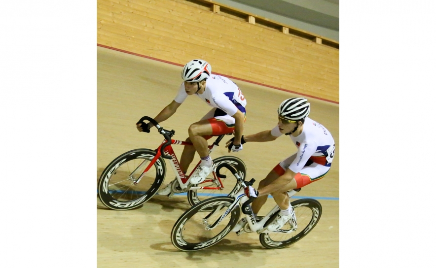 Gémeos Oliveira conquistam bronze em madison