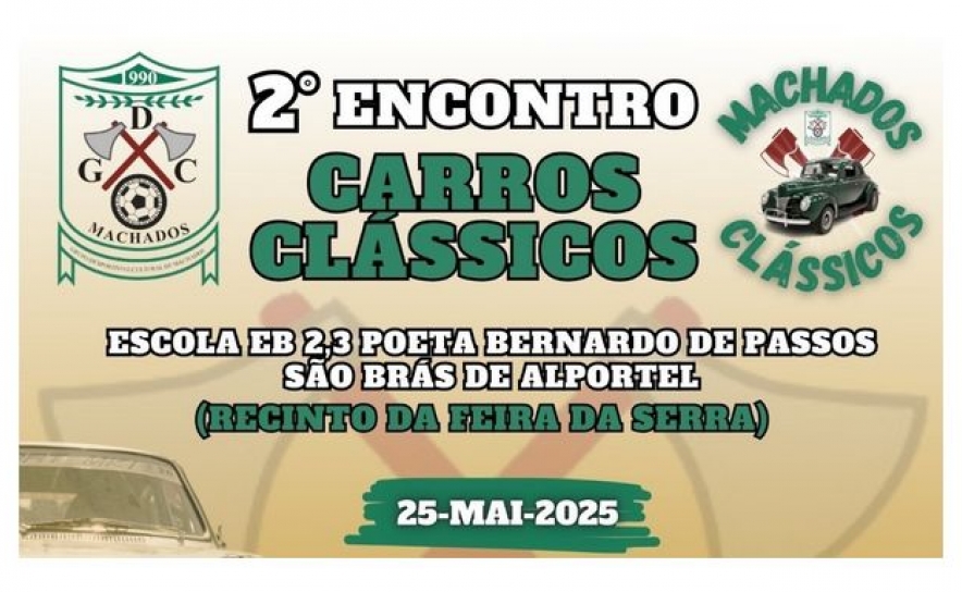 Encontro carros clássicos em São Brás Alportel