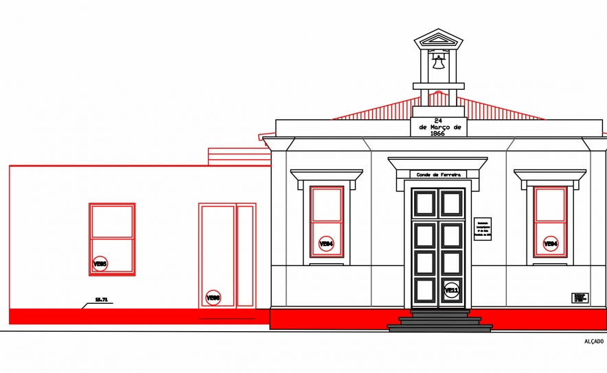 Ampliação Antiga Escola Conde Ferreira