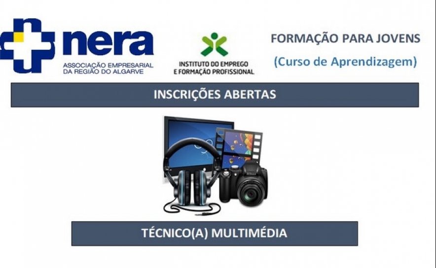NERA promove Curso de Aprendizagem em Loulé – Técnico/a Multimédia