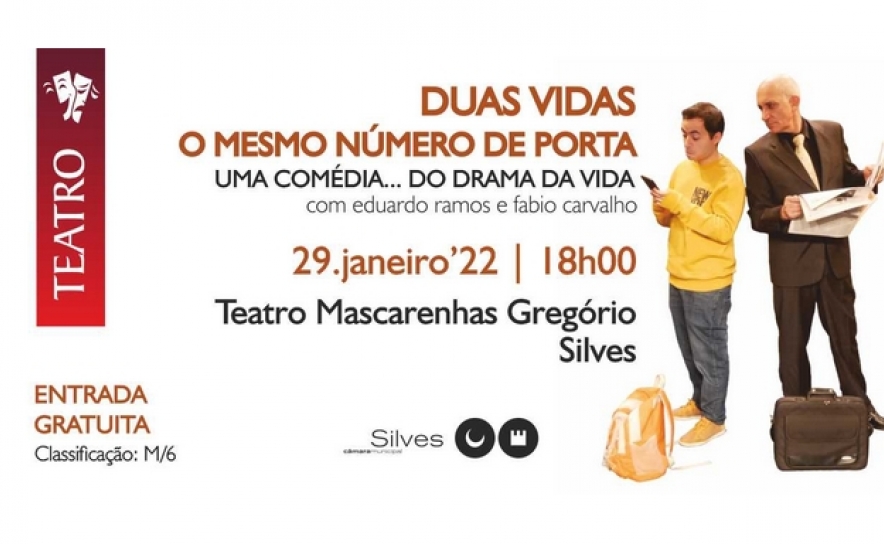 «DUAS VIDAS, O MESMO NÚMERO DE PORTA» SOBE AO PALCO DO TEATRO MASCARENHAS GREGÓRIO A 29 DE JANEIRO
